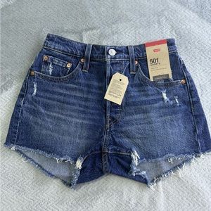 Levi’s denim shorts
